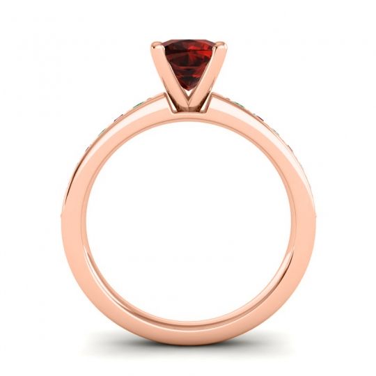 Classic Cushion Pave Asada Ring, 6mm