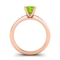 Classic Cushion Pave Asada Ring, 6mm