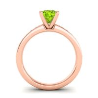 Classic Cushion Pave Asada Ring, 6mm