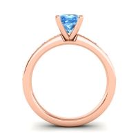 Classic Cushion Pave Asada Ring, 6mm