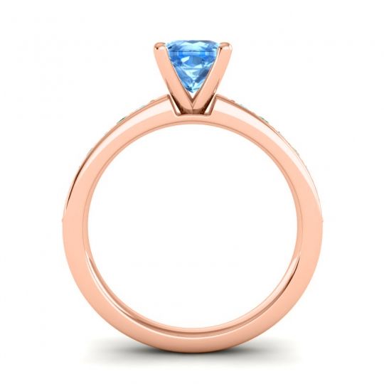 Classic Cushion Pave Asada Ring, 6mm