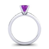 Classic Cushion Pave Asada Ring, 6mm