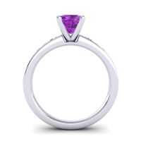 Classic Cushion Pave Asada Ring, 6mm