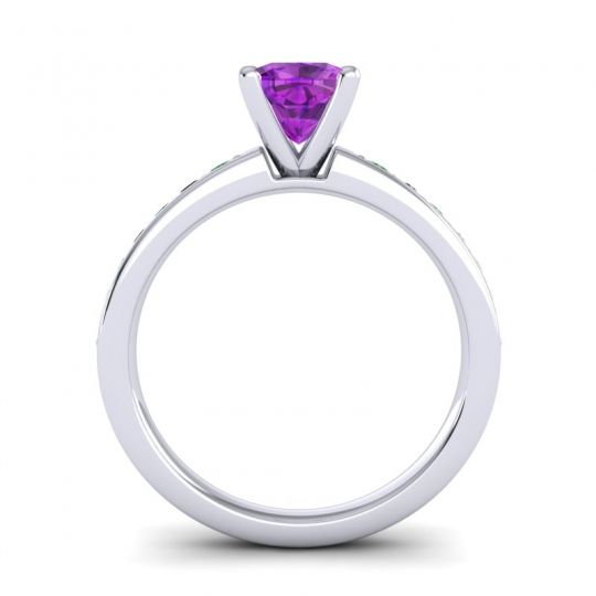 Classic Cushion Pave Asada Ring, 6mm