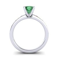 Classic Cushion Pave Asada Ring, 6mm