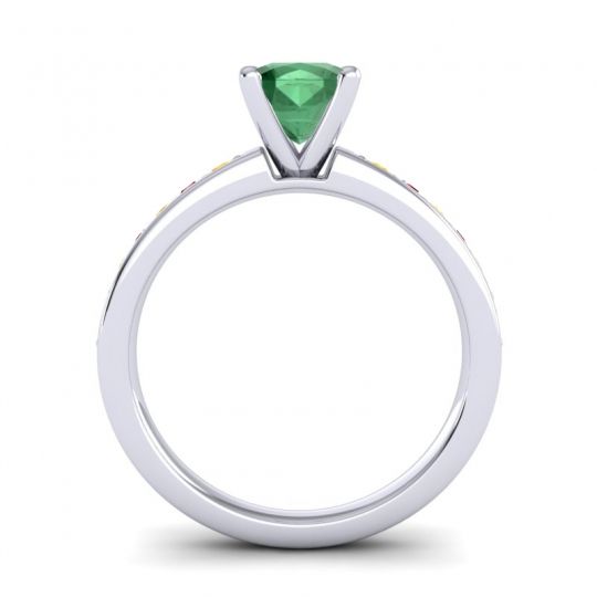 Classic Cushion Pave Asada Ring, 6mm