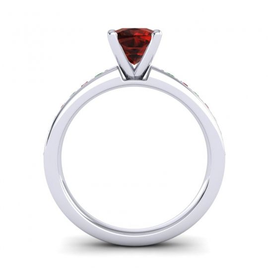 Classic Cushion Pave Asada Ring, 6mm