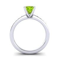 Classic Cushion Pave Asada Ring, 6mm