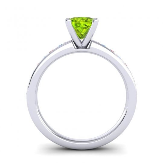 Classic Cushion Pave Asada Ring, 6mm