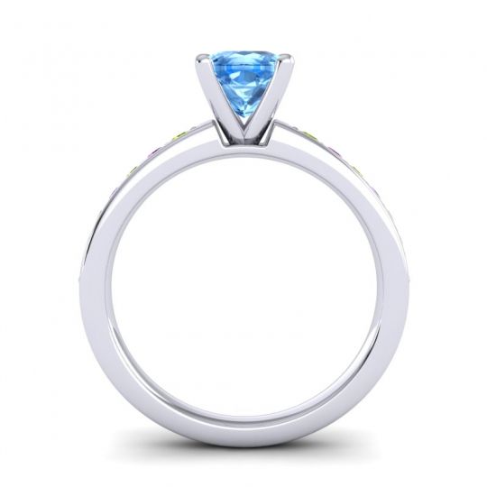 Classic Cushion Pave Asada Ring, 6mm