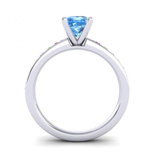 Classic Cushion Pave Asada Ring, 6mm