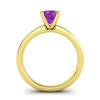 Classic Cushion Pave Asada Ring, 6mm