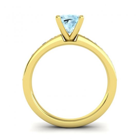 Classic Cushion Pave Asada Ring, 6mm