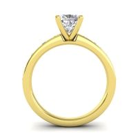 Classic Cushion Pave Asada Ring, 6mm