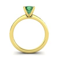 Classic Cushion Pave Asada Ring, 6mm