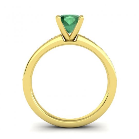 Classic Cushion Pave Asada Ring, 6mm