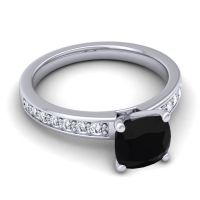 Classic Cushion Pave Asada Ring, 7mm