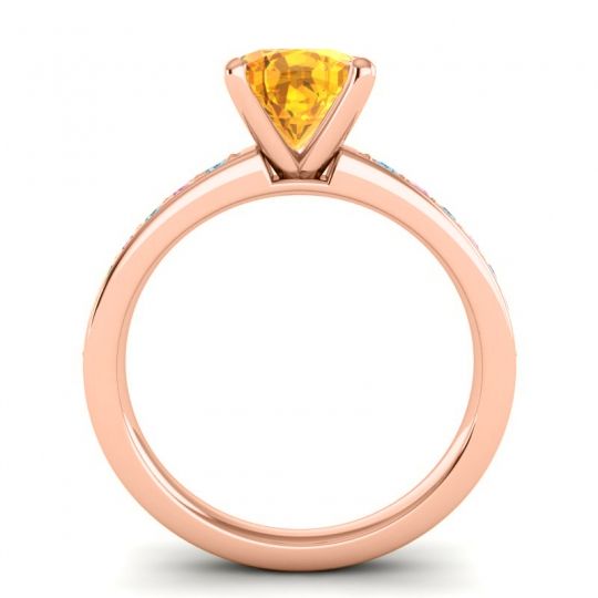 Classic Cushion Pave Asada Ring, 7mm
