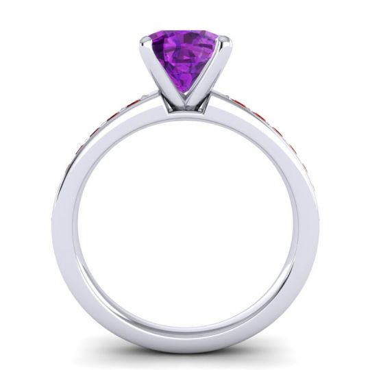 Classic Cushion Pave Asada Ring, 7mm