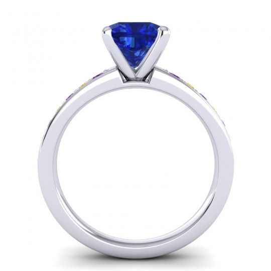Classic Cushion Pave Asada Ring, 7mm