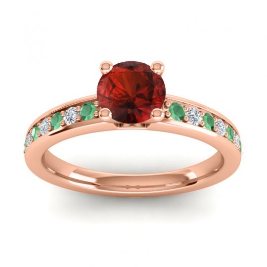 Classic Pave Asada Ring, 6mm