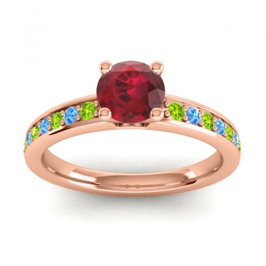 Classic Pave Asada Ring, 6mm