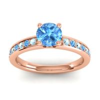 Classic Pave Asada Ring, 6mm