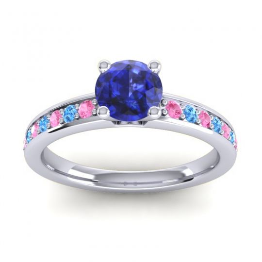 Classic Pave Asada Ring, 6mm