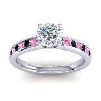 Classic Pave Asada Ring, 6mm