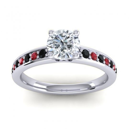 Classic Pave Asada Ring, 6mm