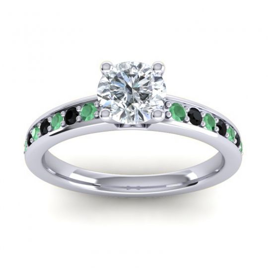 Classic Pave Asada Ring, 6mm