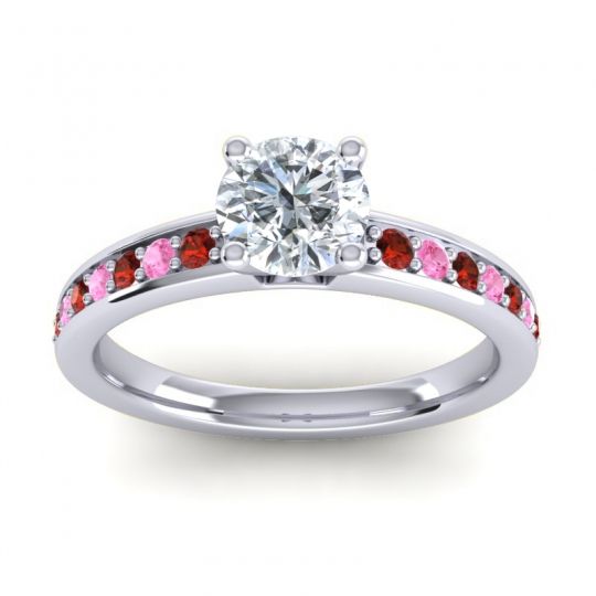 Classic Pave Asada Ring, 6mm