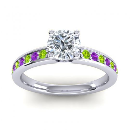Classic Pave Asada Ring, 6mm