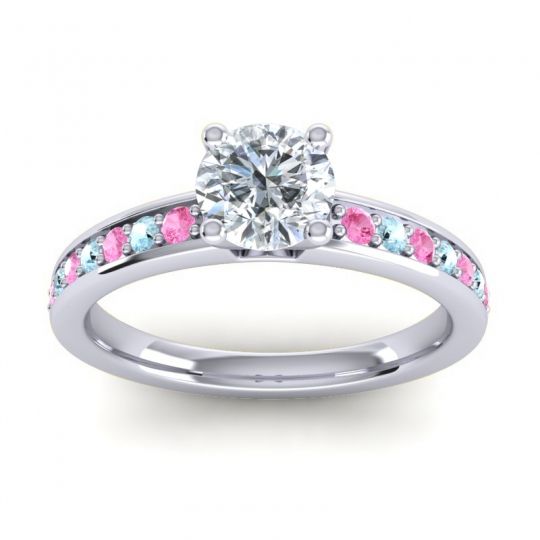 Classic Pave Asada Ring, 6mm