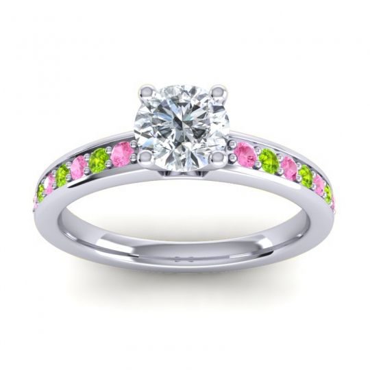 Classic Pave Asada Ring, 6mm