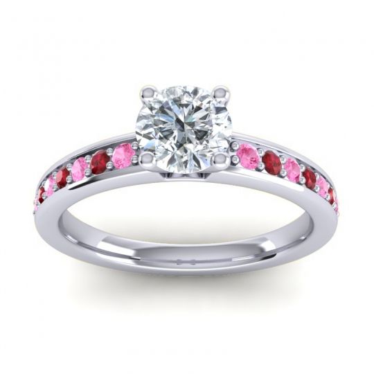 Classic Pave Asada Ring, 6mm