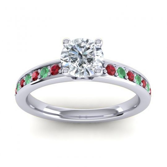 Classic Pave Asada Ring, 6mm