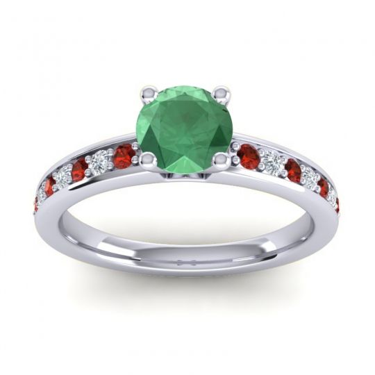 Classic Pave Asada Ring, 6mm