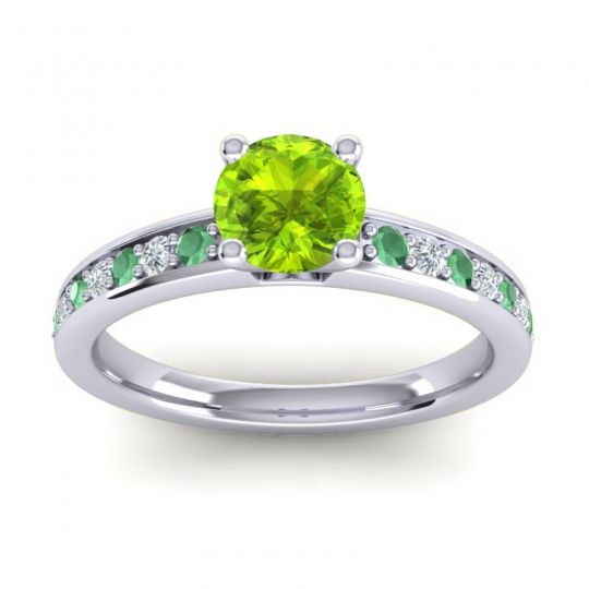 Classic Pave Asada Ring, 6mm