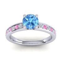 Classic Pave Asada Ring, 6mm