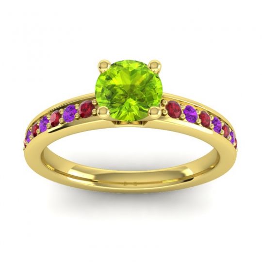 Classic Pave Asada Ring, 6mm