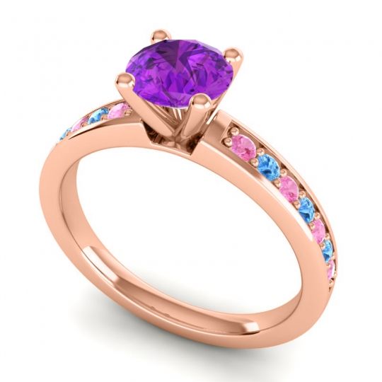 Classic Pave Asada Ring, 6mm