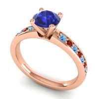 Classic Pave Asada Ring, 6mm