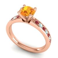 Classic Pave Asada Ring, 6mm