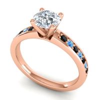 Classic Pave Asada Ring, 6mm