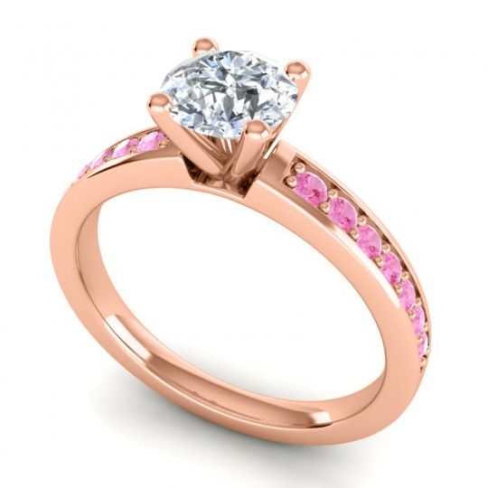 Classic Pave Asada Ring, 6mm