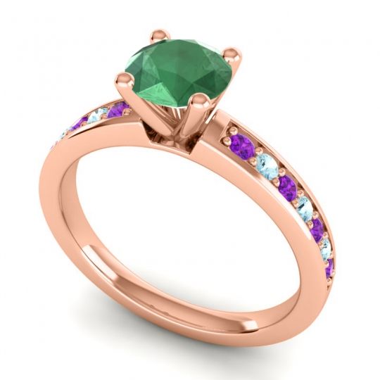 Classic Pave Asada Ring, 6mm