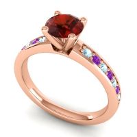 Classic Pave Asada Ring, 6mm