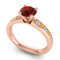 Classic Pave Asada Ring, 6mm