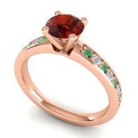 Classic Pave Asada Ring, 6mm